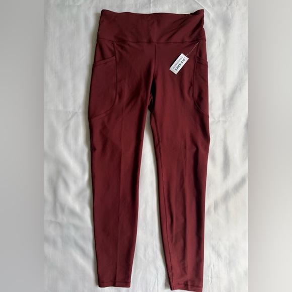 Old Navy Pants - Old Navy Kids Burgundy Leggings M